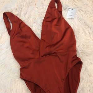 Copper Urban Outfitters Bodysuit